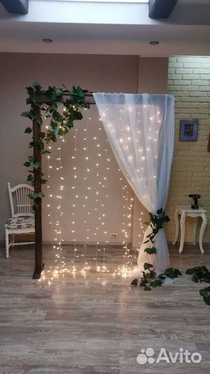 Арка из дерева декор аренда