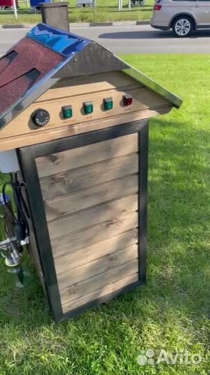 Коптильня горячего копчения с электростатикой