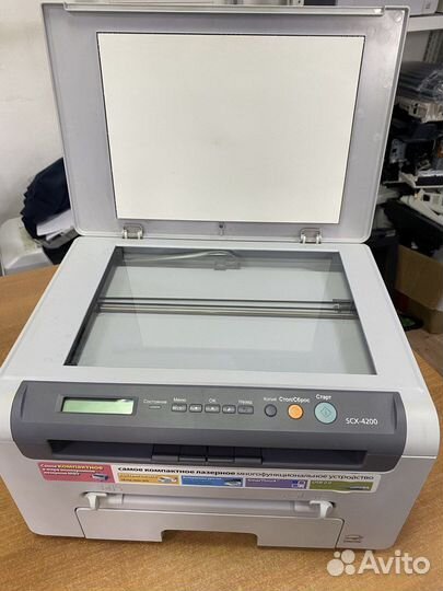 Принтер лазерный мфу samsung scx 4200 пробег 10900