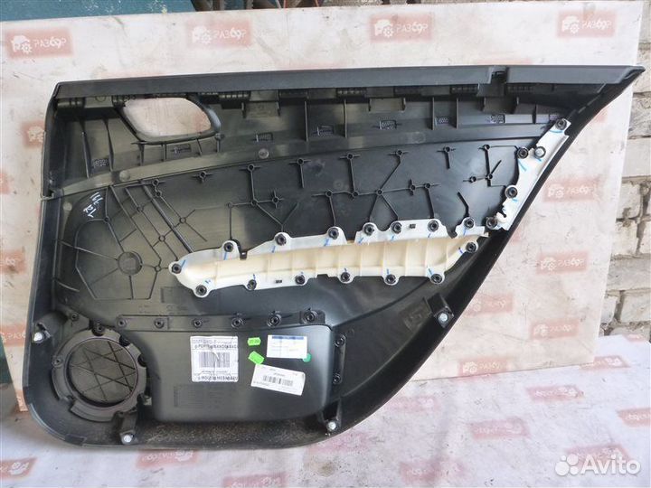 Обшивка двери Peugeot 408 седан 10F 2012