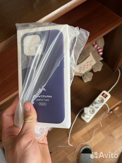 Чехол на iPhone 12 pro max кожа