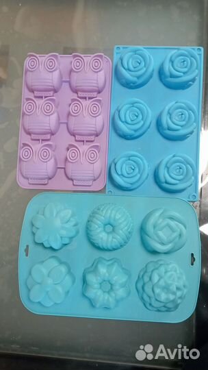 Формочки силиконовые для выпечки