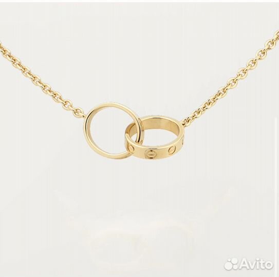 Cartier love Колье Подвеска