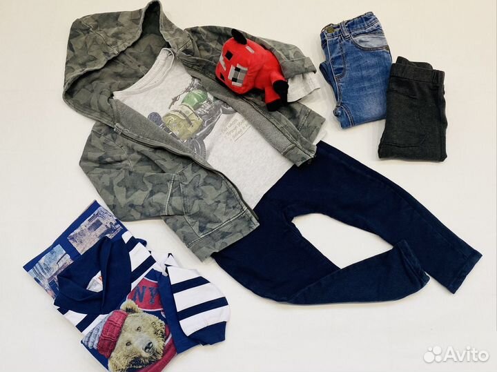 Детская одежда для мальчика пакетом zаrа 92 98