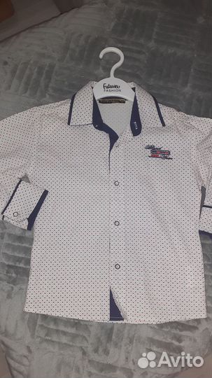 Рубашка для мальчика 104р-р