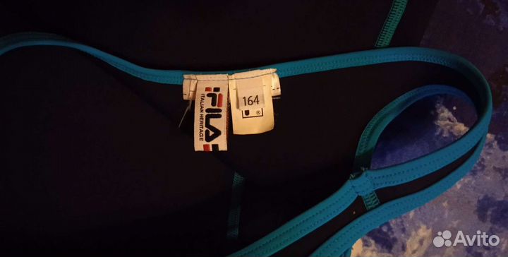 Купальник Fila детский, подростковый, размер 164