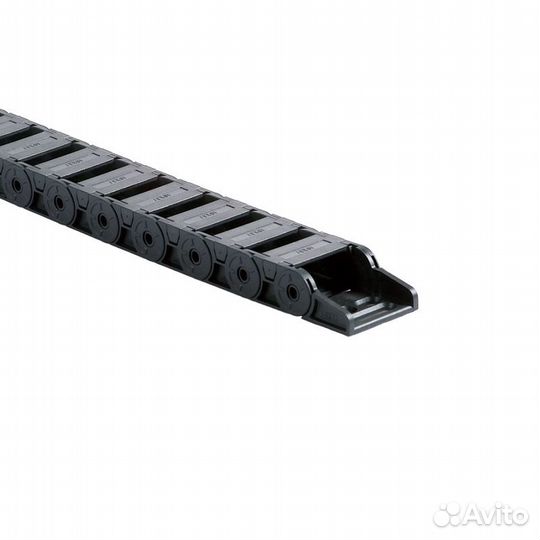 Гибкий пластиковый кабель-канал AK18BF01 (полузак