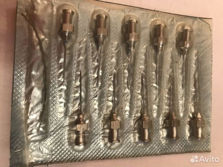 Шприцы СССР стеклянные, стерилизатор