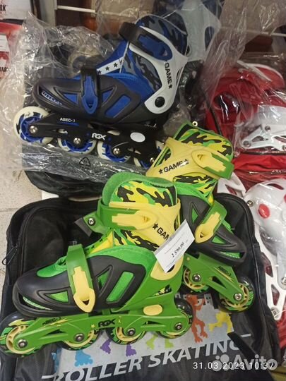 Ролики защита шлем