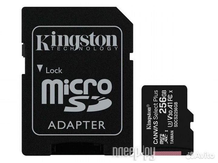 256Gb - Kingston Canvas Select Plus Micro Secu