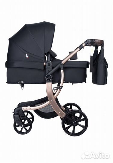 Коляска 2 в 1 новая зима лето с сумкой для мамы