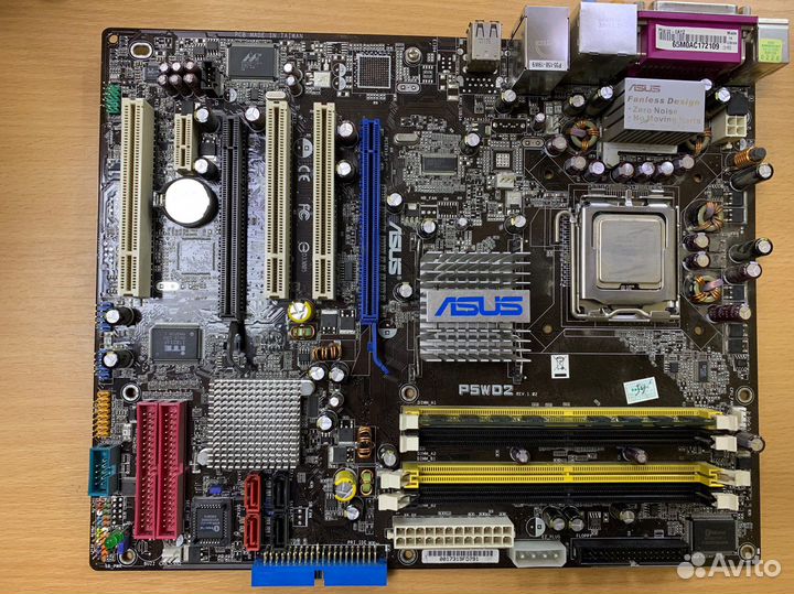 Asus P5W02 +процессор PentiumD 930 3.0ггц+DDR2 2Gb