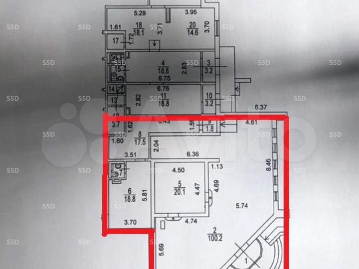 Сдам торговое помещение, 155 м²