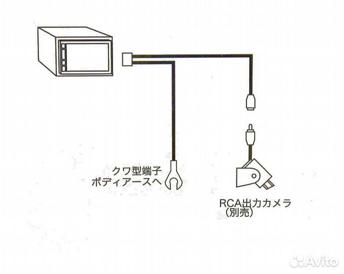 Адаптер для камеры к штатной магнитоле Honda