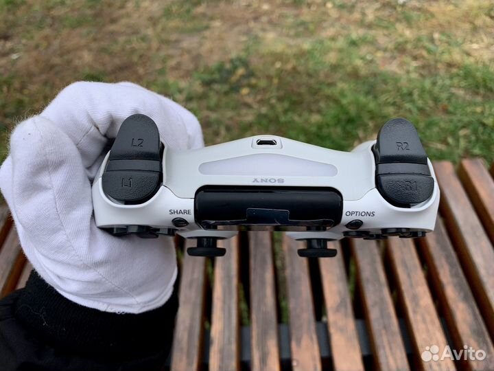 Геймпад Джойстик ps4 пк белый