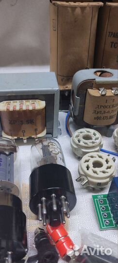 Комплект для сборки лампового усилителя