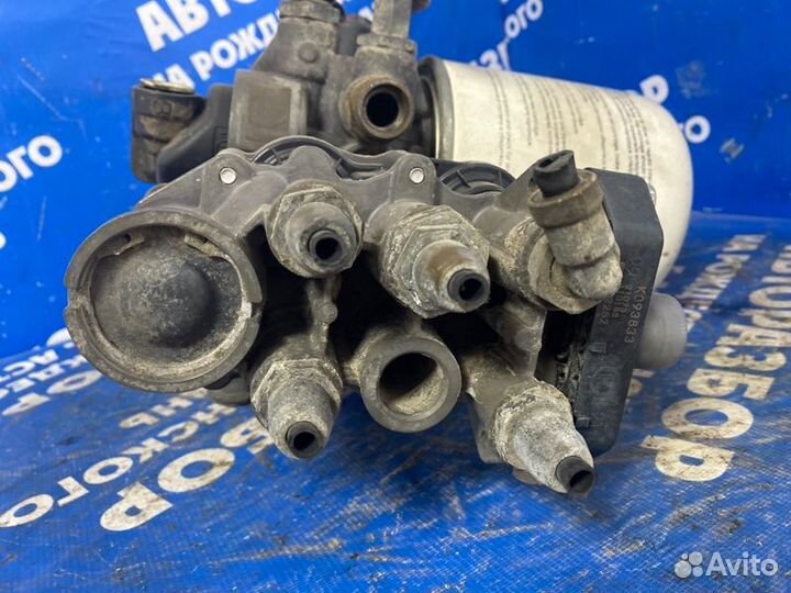 Кран тормозной. Iveco Magirus седельный тягач