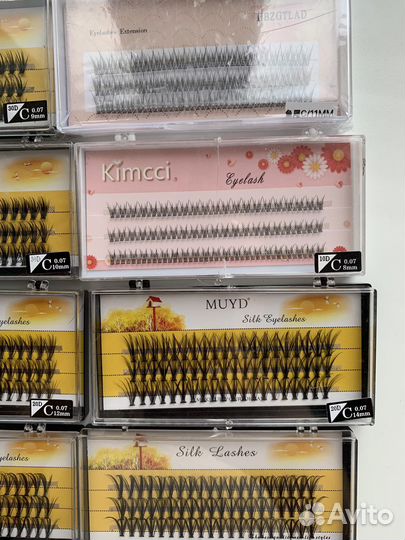 Ресницы пучки