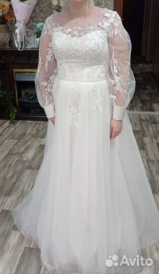 Свадебное платье 48 50