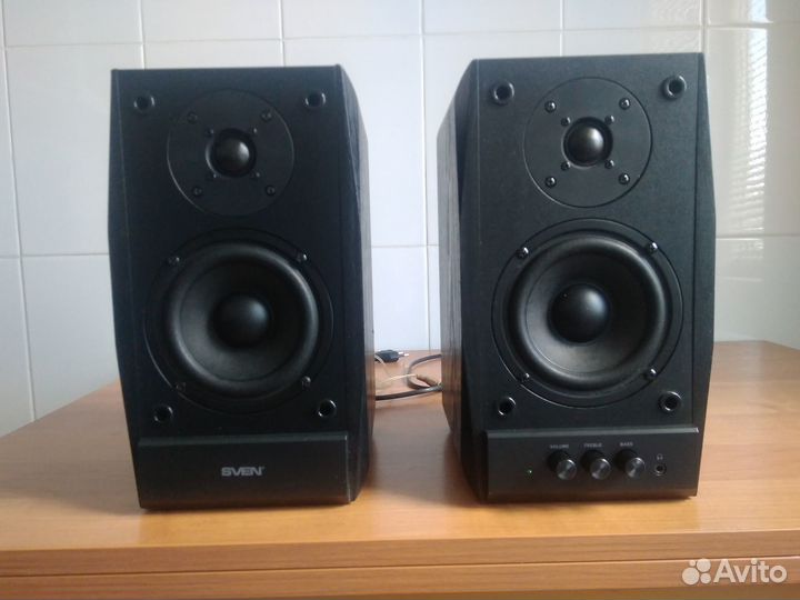 Колонки Sven SPS-704, 2.0, активные