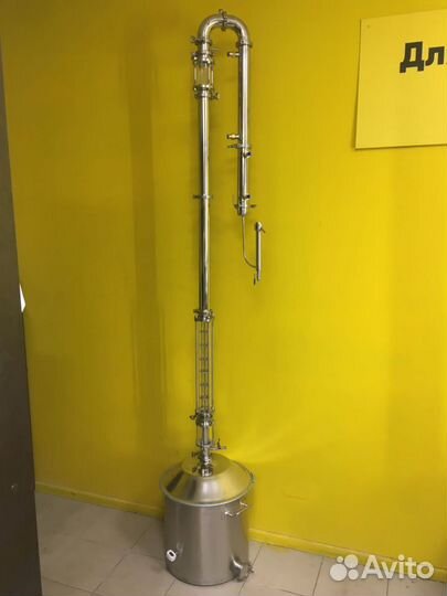 Непрерывная бражная колонна 