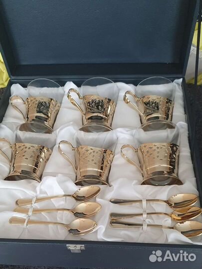 Чайный сервиз на 6 персон новый