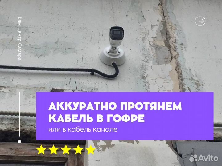 Установка видеонаблюдения для дома и бизнеса