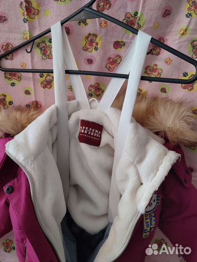 Зимний комбинезон для девочки до 92
