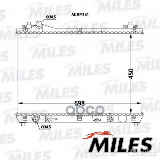 Радиатор suzuki grand vitara 2.0/2.4 A/T 05- ac