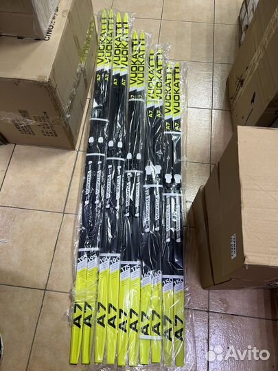 Лыжи с креплением nnn