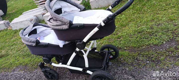 Коляска для двойни 2 в 1