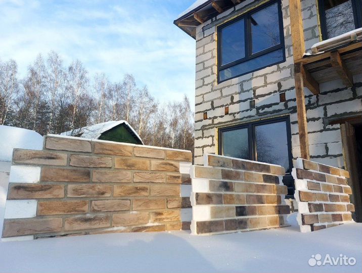 Фасадные термопанели под кирпич