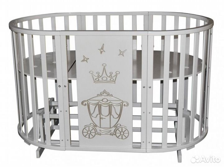 Детская кровать-маятник 