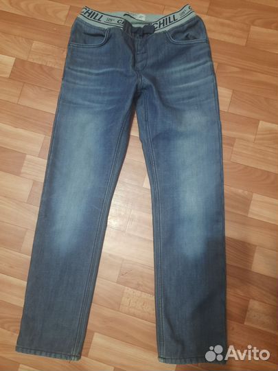 Джинсы утепленные