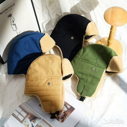 Зимняя шапка-ушанка