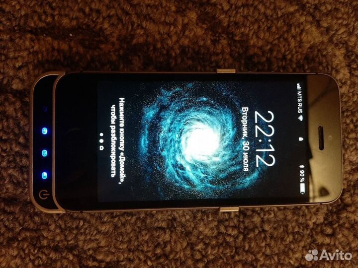 Чехол-аккумулятор DF2200mAh для iPhone 5/5S/SE