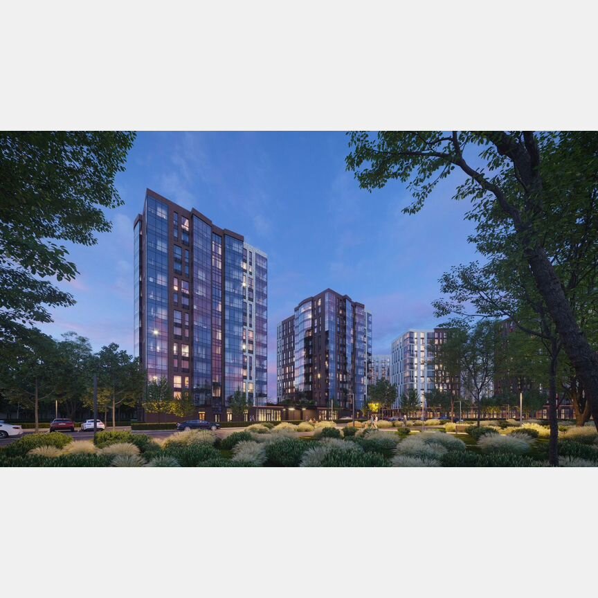 2-к. квартира, 57,4 м², 3/13 эт.