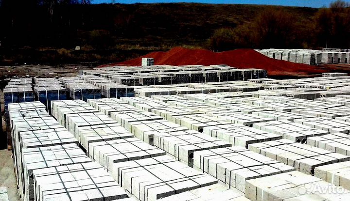 Керамзитные блоки и креамзитобетонные блоки RRG-68