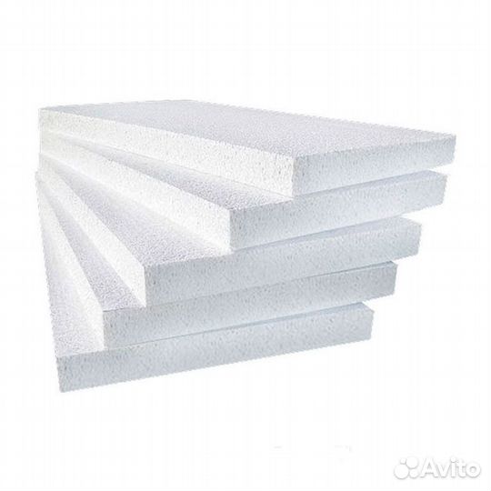 Пенопласт ппс13, ппс16 1000х2000х50(100)