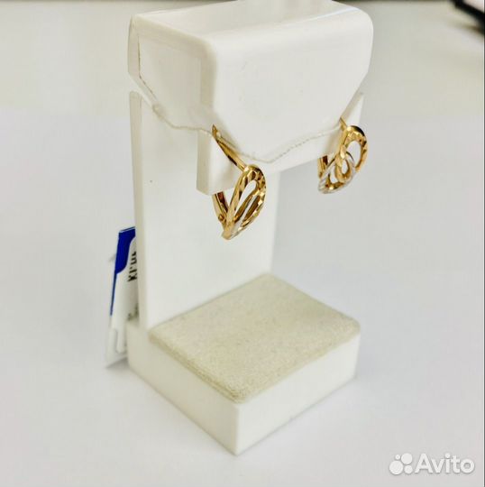 Золотые серьги Арт. 18