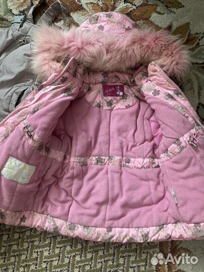 Зимний костюм на девочку 98 104