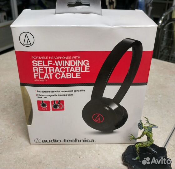 Наушники Audio-Technica ATH-WM77 BK