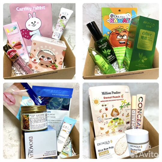 Подарочный набор косметики, Бьюти бокс косметики