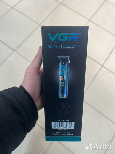 Триммер для бороды VGR новый