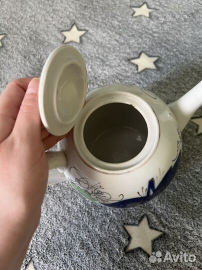 Заварочный чайник фарфор СССР