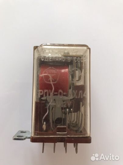 Реле СССР рпу-0 ухл4-U12V