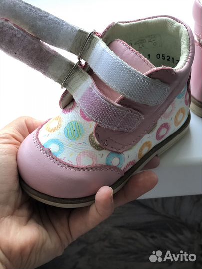 Ботинки котофей для девочки 19 размер