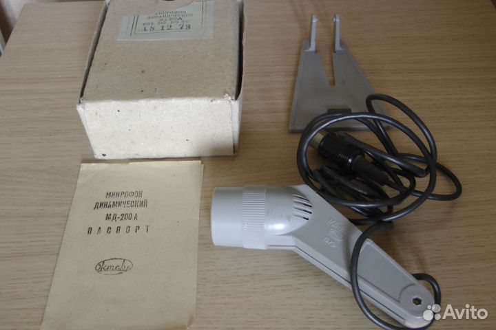 Новый микрофон Октава мд-200А