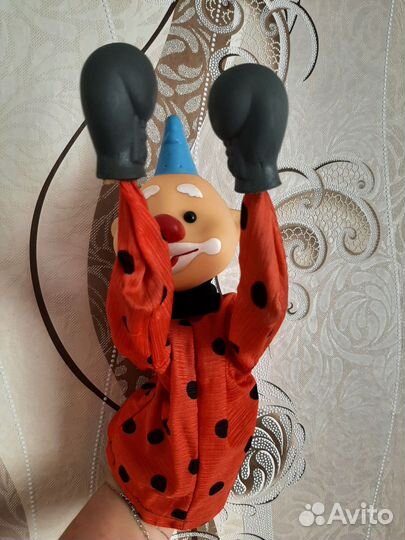 Игрушка боксёр СССР