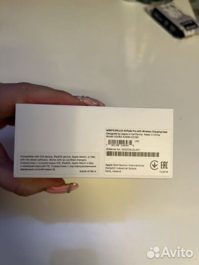 Наушники apple airpods pro